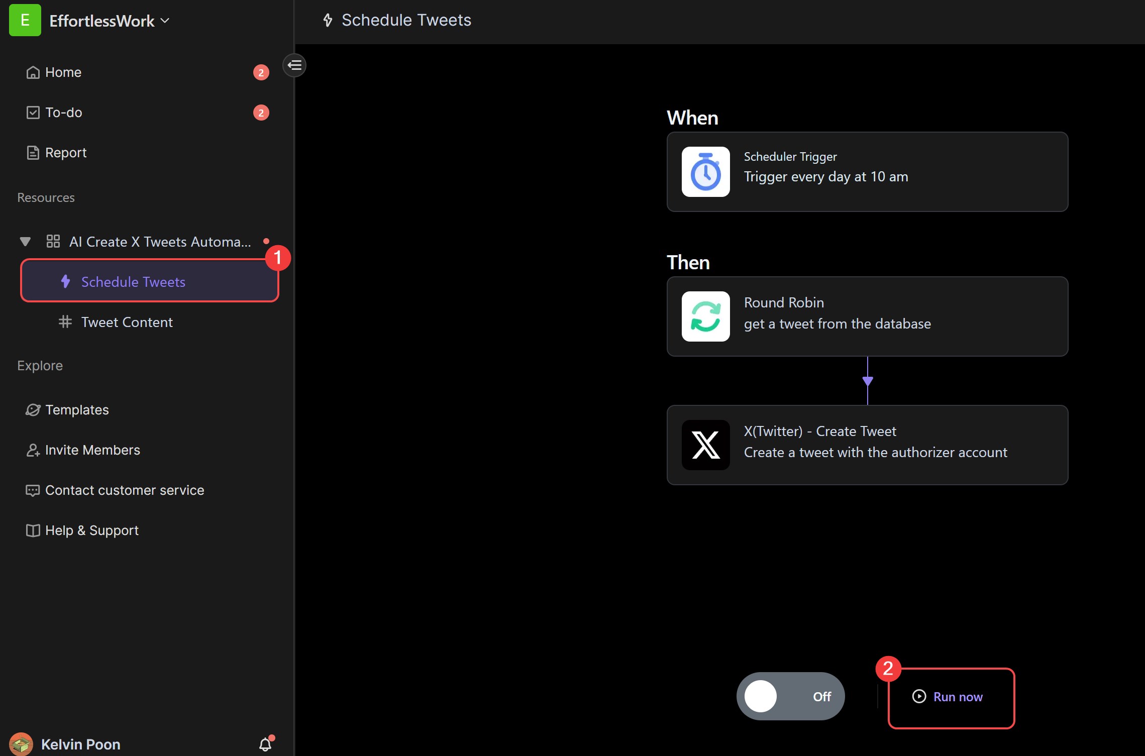 How to Test the Automation Task